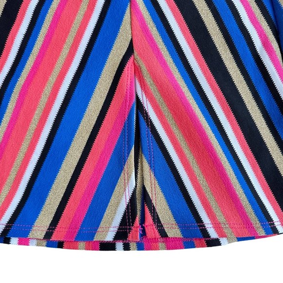 Trina Turk Multicolor Striped Mini Skirt - Picture 2 of 5